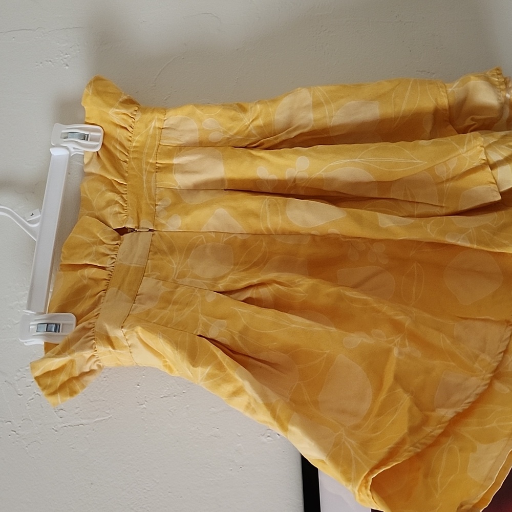 Beach Riot layered lemon shorts